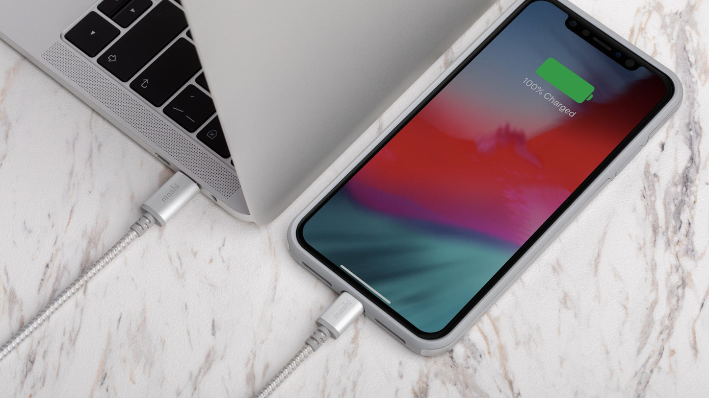Integra USB-C charge/sync cable with Lightning connector