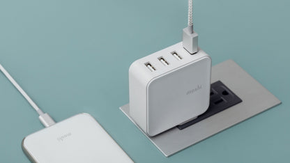 ProGeo 4-Port USB Travel Charger