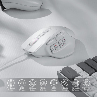(Open-box) AATROX M811 MMO Gaming Mouse