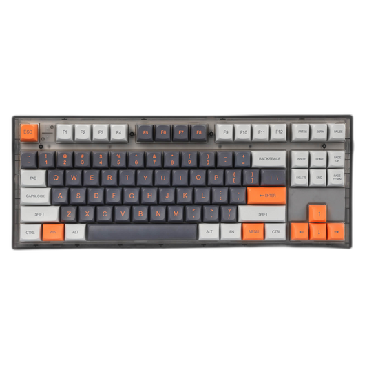 (Only Keycaps) Redragon x LTC PBT Double Shot 112-Key Pudding Keycaps Set, KDA Profile for ANSI Layout 61/68/84/87/98/104 Keys Mechanical Keyboard, with Keycap Puller