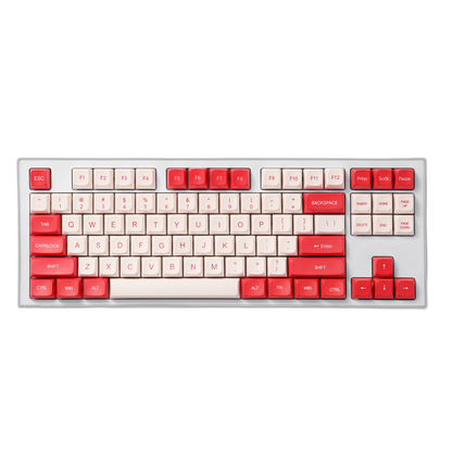 (Only Keycaps) Redragon x LTC PBT Double Shot 112-Key Pudding Keycaps Set, KDA Profile for ANSI Layout 61/68/84/87/98/104 Keys Mechanical Keyboard, with Keycap Puller