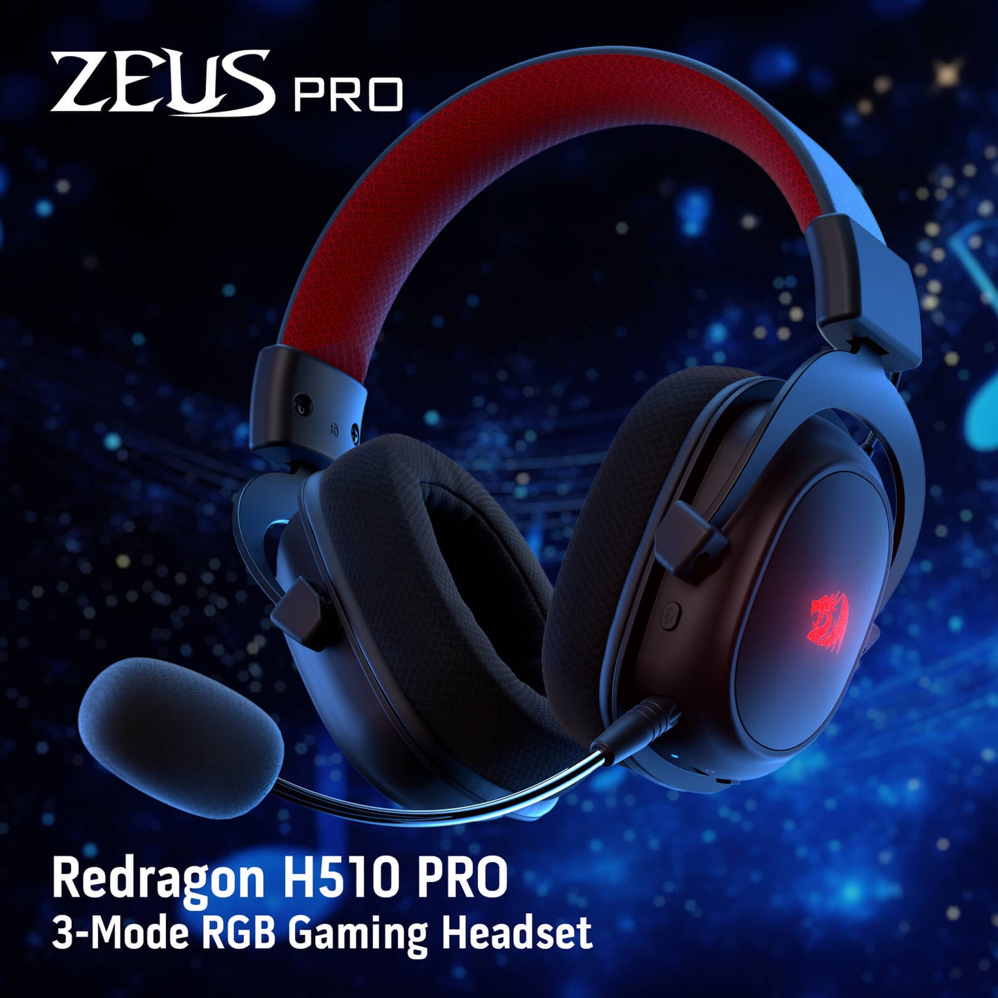(Open-box) H510 ZEUS-X RGB Wireless Gaming Headset