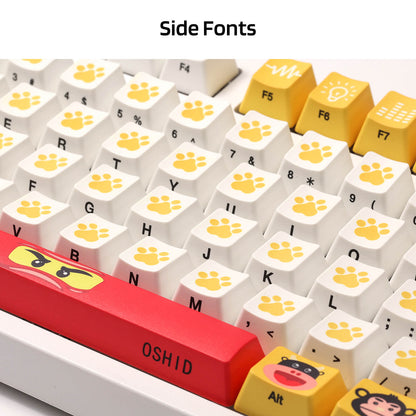 (Only Keycaps) Redragon X LTC 108-Key OEM Profile PBT Double Shot Keycaps