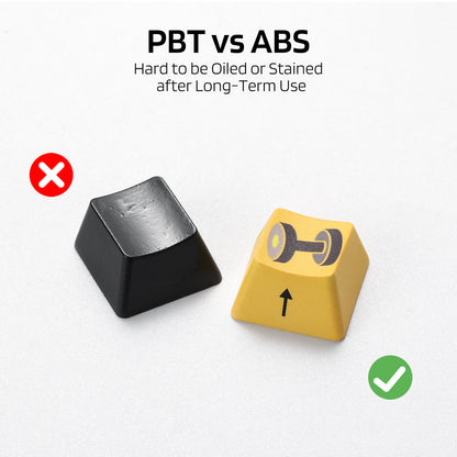 (Only Keycaps) Redragon X LTC 108-Key OEM Profile PBT Double Shot Keycaps