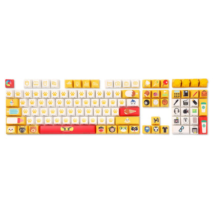 (Only Keycaps) Redragon X LTC 108-Key OEM Profile PBT Double Shot Keycaps