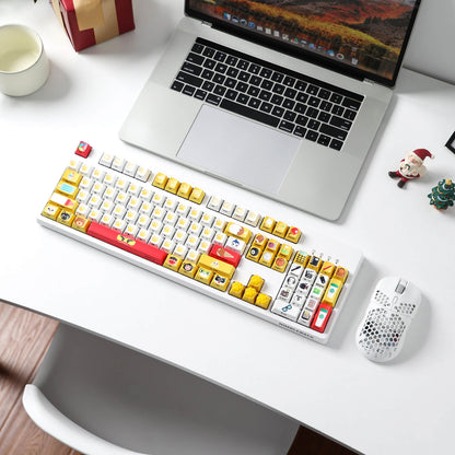 (Only Keycaps) Redragon X LTC 108-Key OEM Profile PBT Double Shot Keycaps