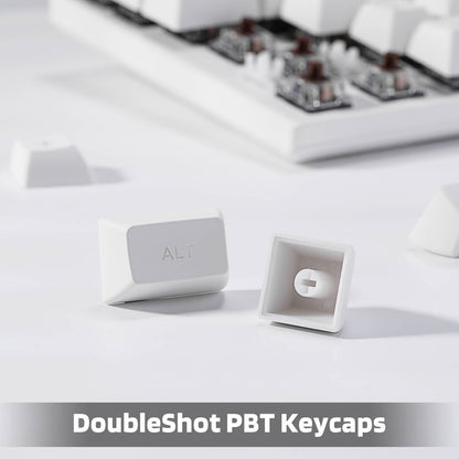 (Only Keycaps) Redragon X LTC Double Shot PBT 146 Keycaps Set with Keycap Puller & Storage Tray