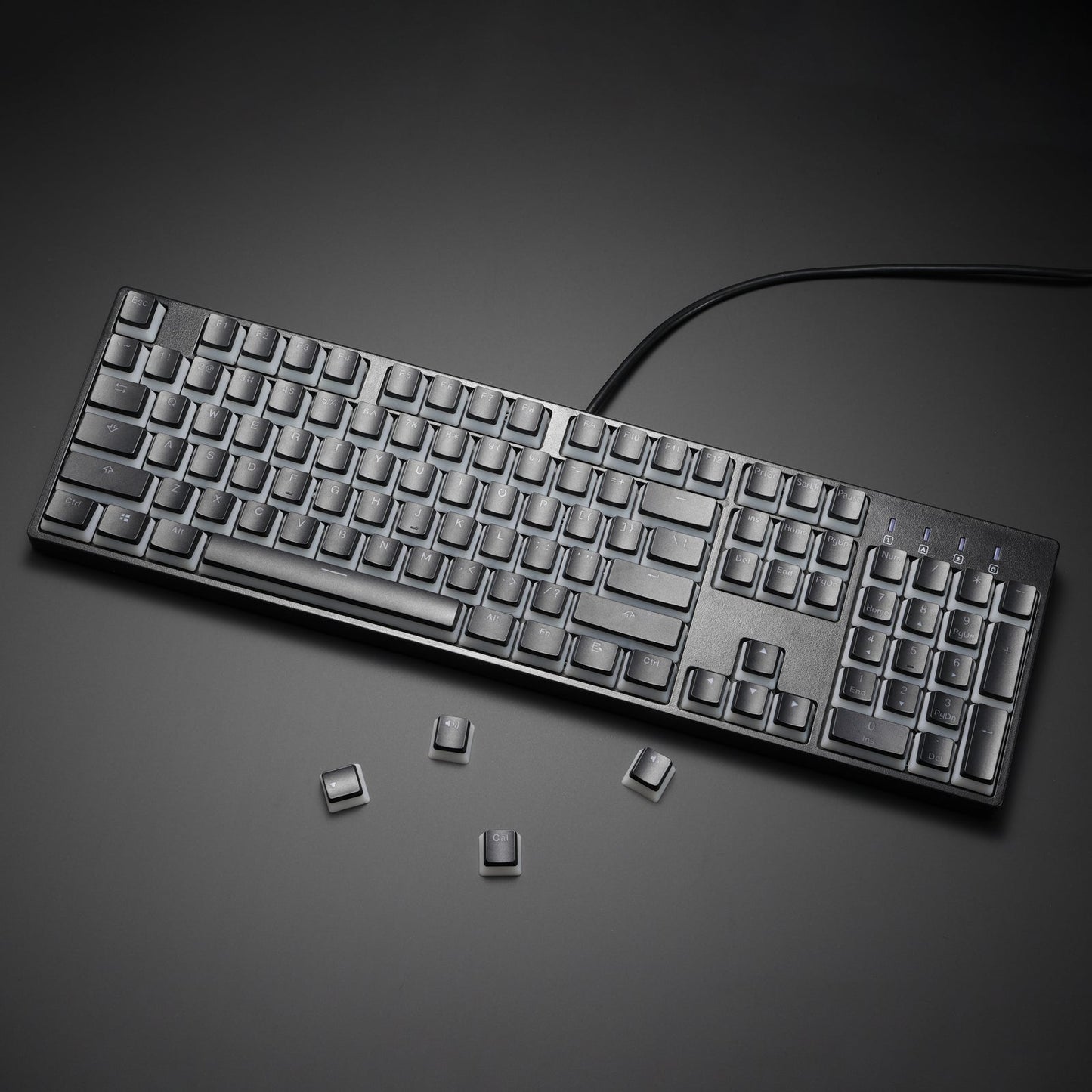 (Only Keycaps) Redragon X LTC PBT Double Shot 108 Pudding Keycaps Set (Ships to US Customers Only)