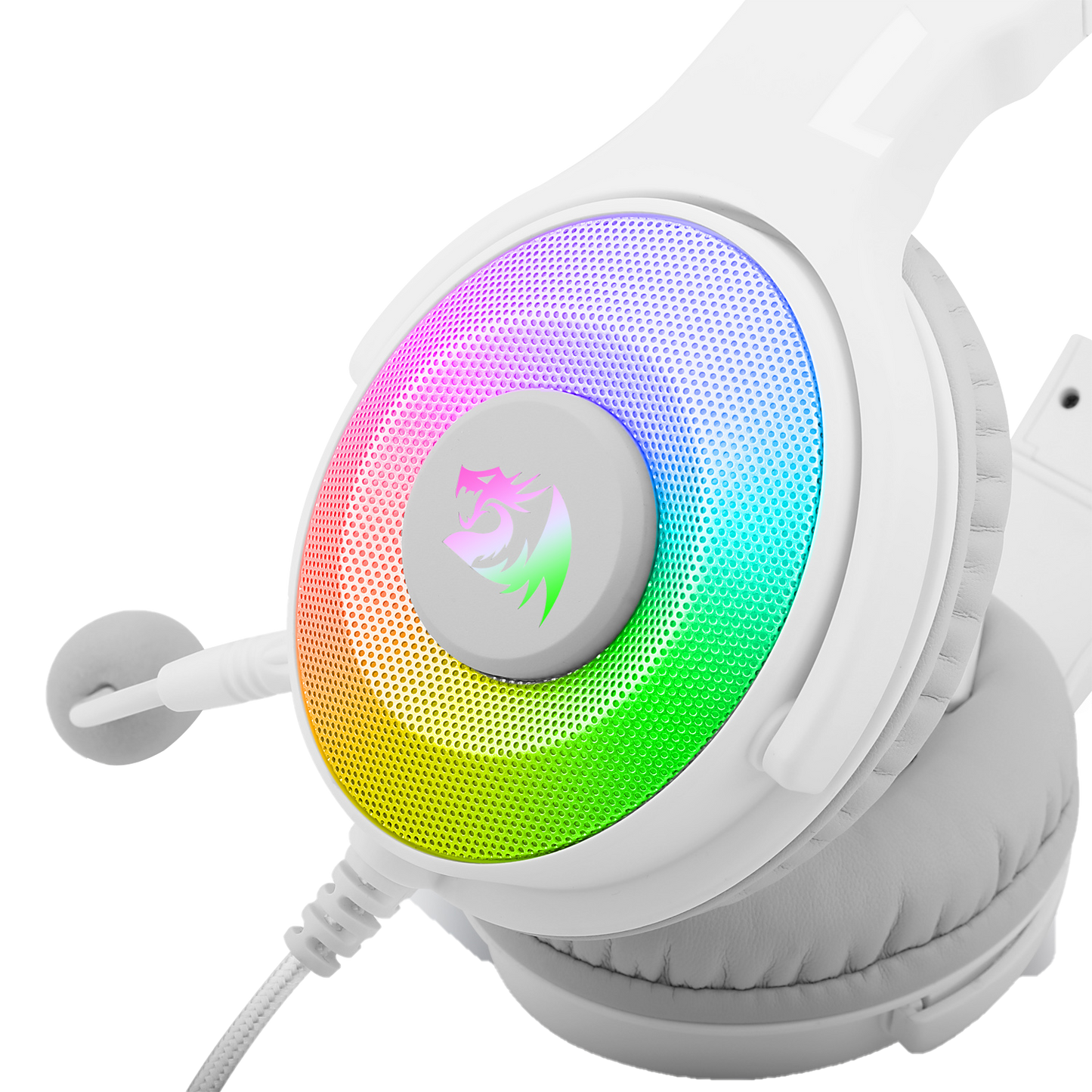(Open-box) PANDORA H350 White RGB Headset