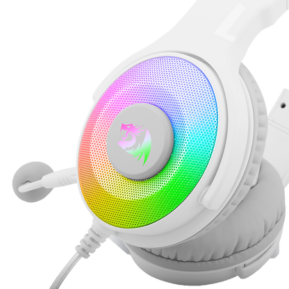 (Open-box) PANDORA H350 White RGB Headset