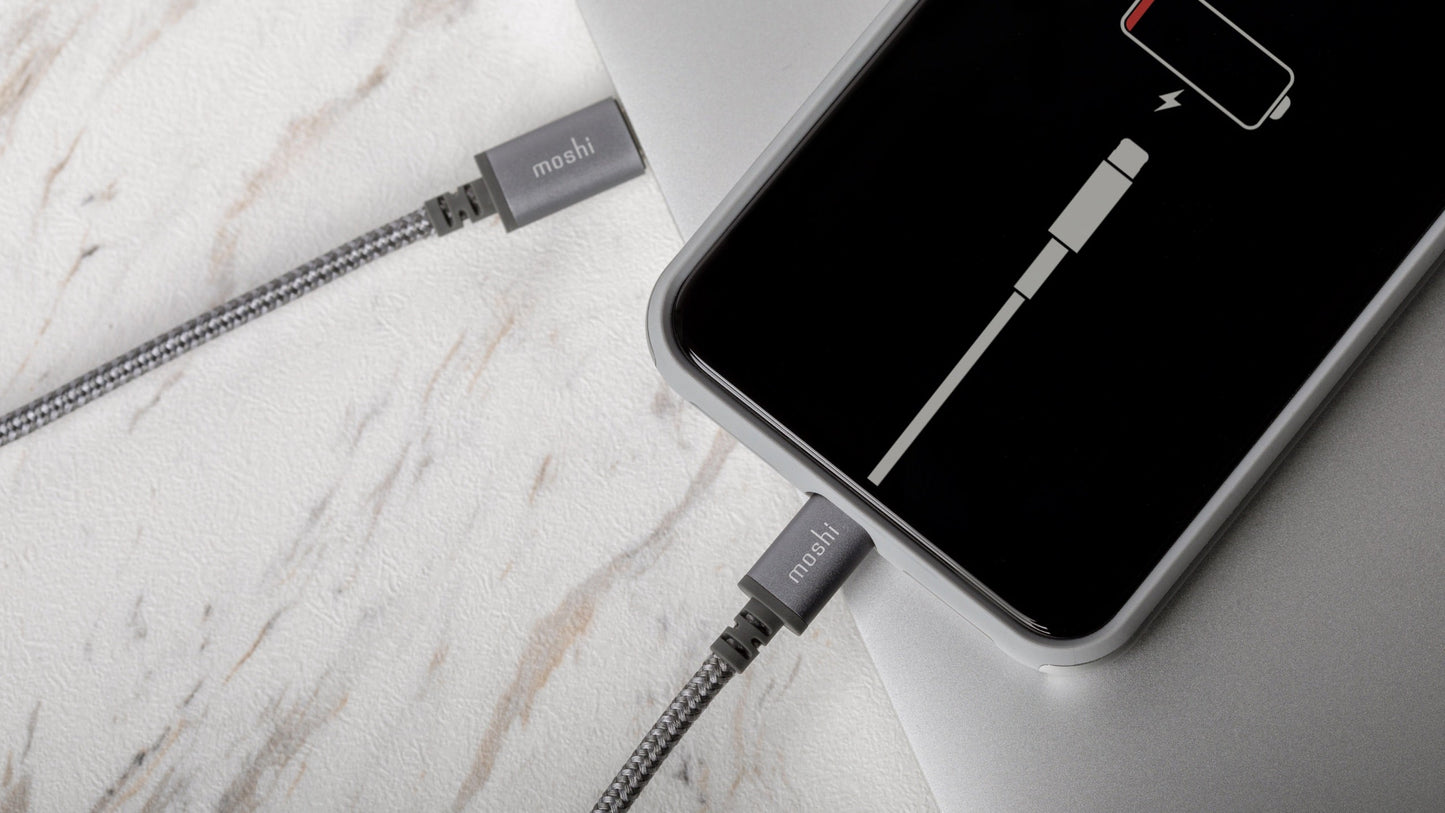 Integra USB-C charge/sync cable with Lightning connector