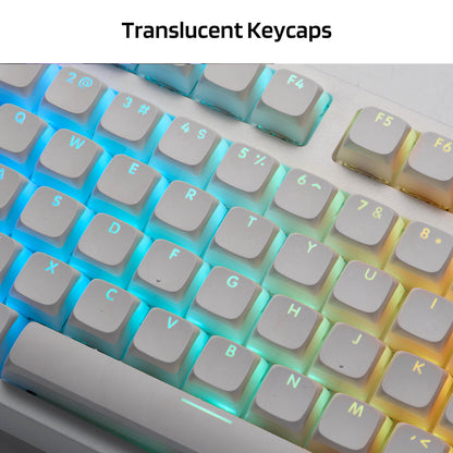 (Only Keycaps) Redragon X LTC 117-Key XDA Profile PBT Double Shot Keycaps Set