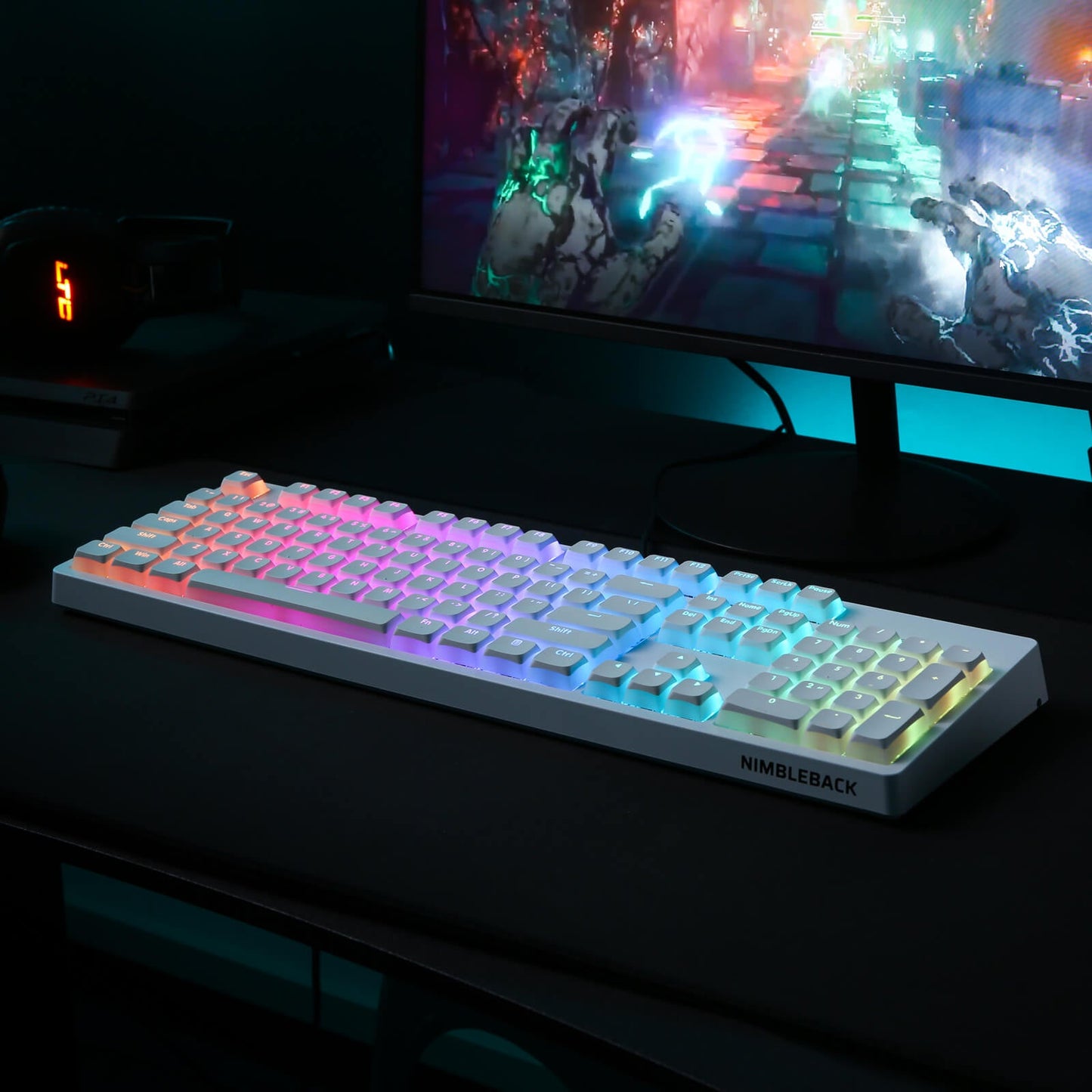 (Only Keycaps) Redragon X LTC 117-Key XDA Profile PBT Double Shot Keycaps Set