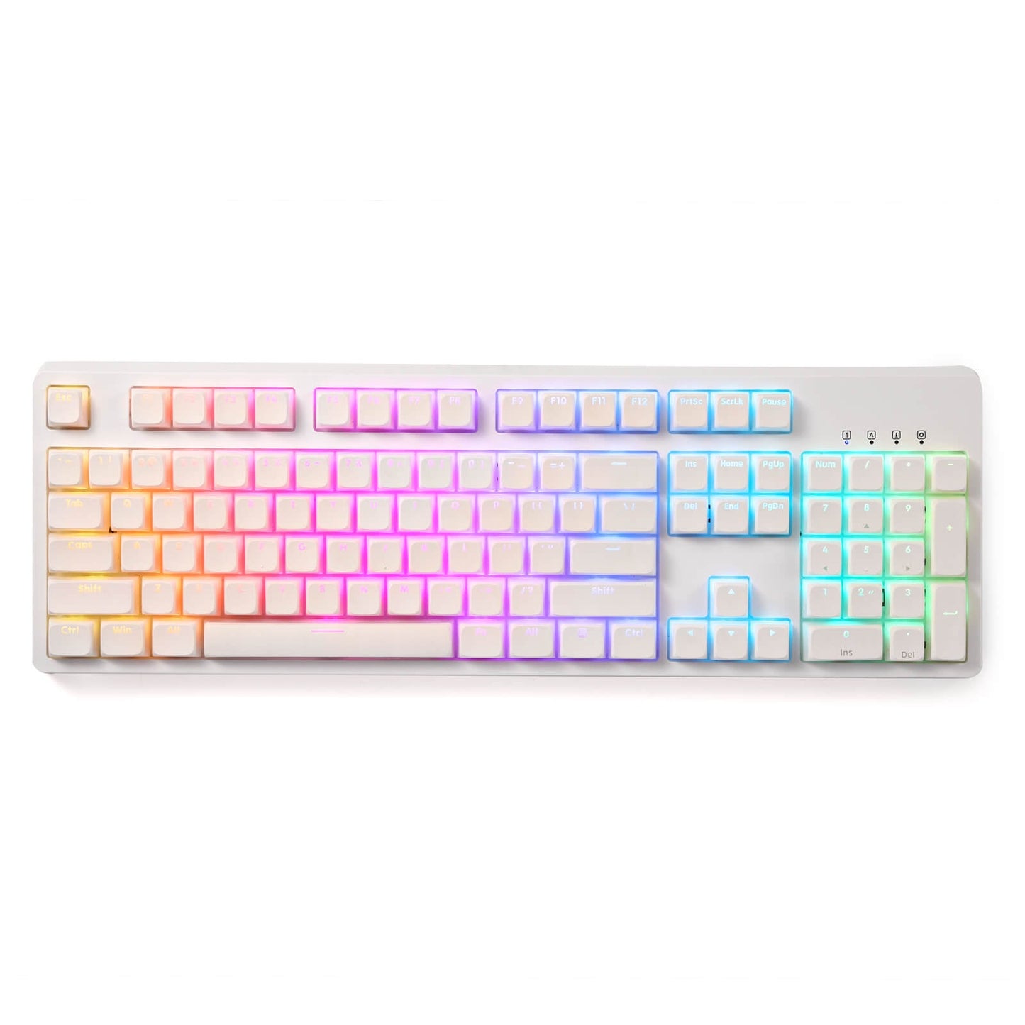 (Only Keycaps) Redragon X LTC 117-Key XDA Profile PBT Double Shot Keycaps Set