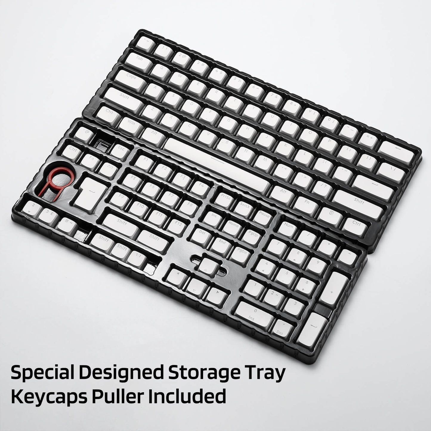 (Only Keycaps) Redragon X LTC 117-Key XDA Profile PBT Double Shot Keycaps Set